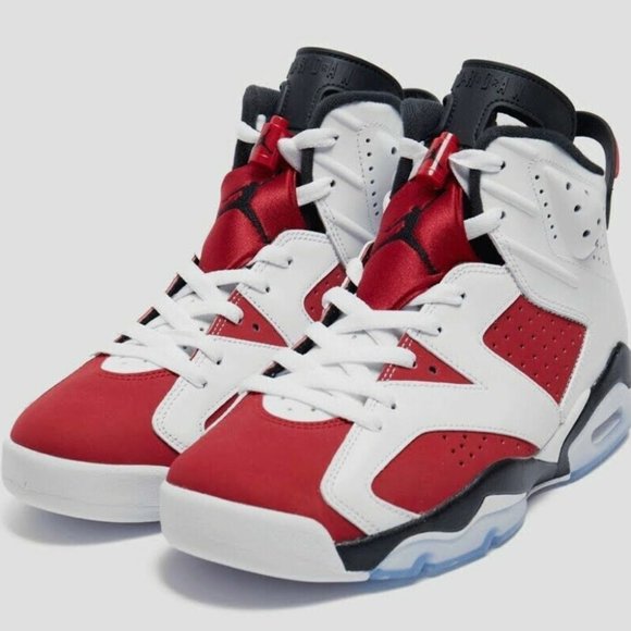 Jordan 6 carmine size 10